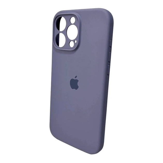 Чохол силіконовий Full Silicone Case for iPhone 16 Pro Lavender Grey (з захистом камери) - Фото 4 Чохол силіконовий Full Silicone Case for iPhone 16 Pro Lavender Grey (з захистом камери) - изображение 4