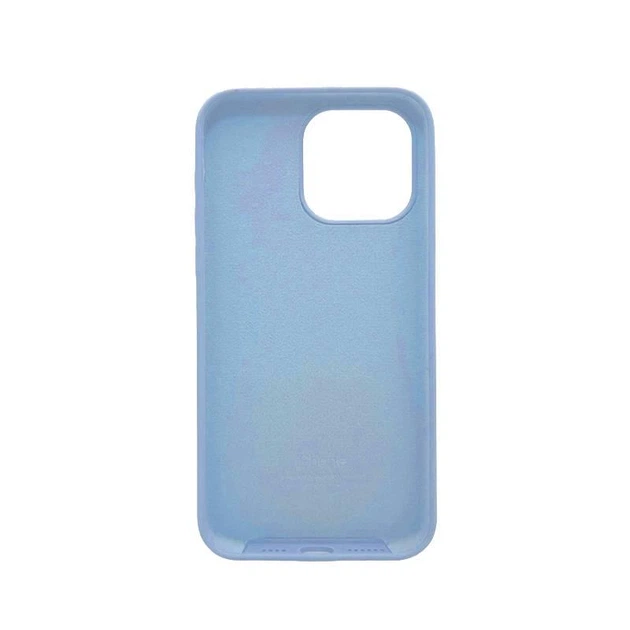 Чохол силіконовий Full Silicone Case for iPhone 16 Pro Mist Blue (з закритим низом) - изображение 2