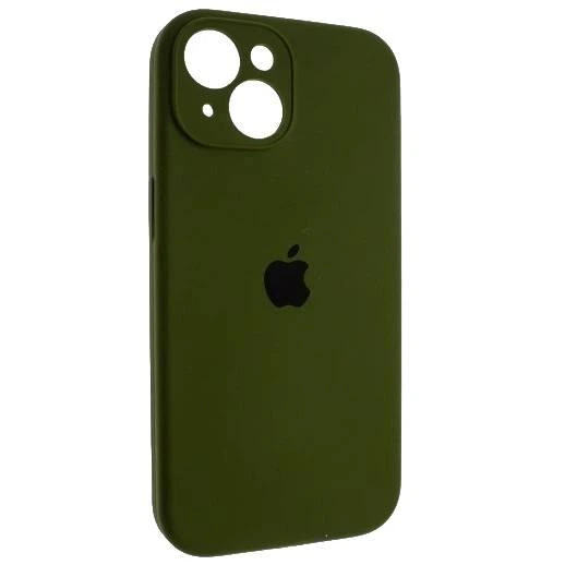 Чохол силіконовий Full Silicone Case for iPhone 15 Army Green (з захистом камери) - Фото 1 Чохол силіконовий Full Silicone Case for iPhone 15 Army Green (з захистом камери) - изображение 1