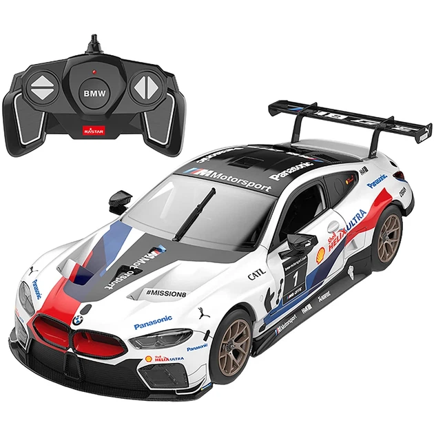 Машинка-конструктор Rastar BMW M8 GTE 1:18. Білий - Фото 1 Машинка-конструктор Rastar BMW M8 GTE 1:18. Білий - зображення 1