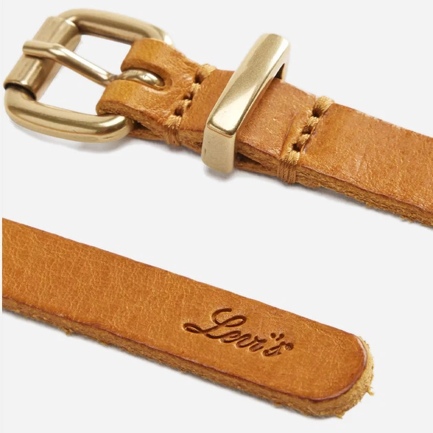 Ремінь жіночий з натуральної шкіри Levi's 999870408 M (108 см) Коричневий (1162142758) - Фото 4 Ремінь жіночий з натуральної шкіри Levi's 999870408 M (108 см) Коричневий (1162142758) - зображення 4