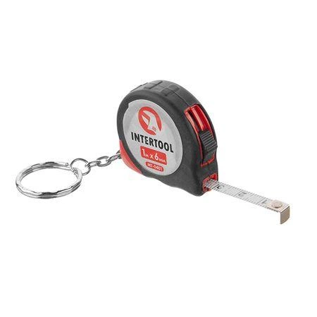 Набор для монтажа INTERTOOL: дрель DT-0121 + корончатые сверла BT-0026 + рулетка MT-0401 - изображение 4