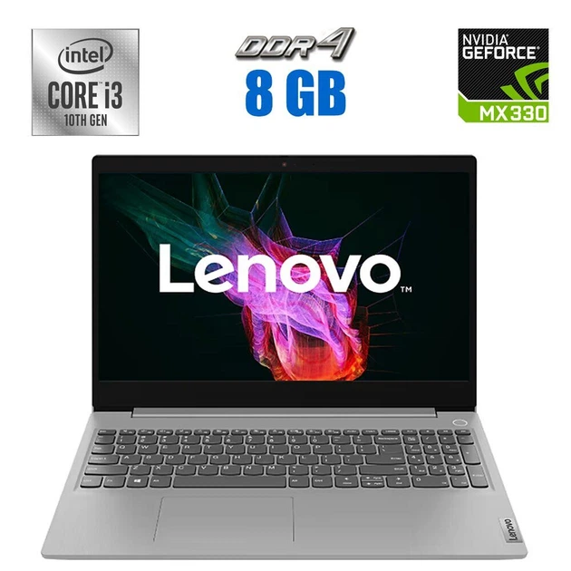 Игровой ноутбук Lenovo IdeaPad / 15.6" TN / Intel Core i3-1005G1 (2(4) ядра по 1.2-3.4GHz) / 8GB DDR4 / 256GB SSD / GeForce MX330, 2GB GDDR5, 64bit / WebCam / АКБ NEW б/у - Фото 1 Игровой ноутбук Lenovo IdeaPad / 15.6" TN / Intel Core i3-1005G1 (2(4) ядра по 1.2-3.4GHz) / 8GB DDR4 / 256GB SSD / GeForce MX330, 2GB GDDR5, 64bit / WebCam / АКБ NEW б/у - изображение 1