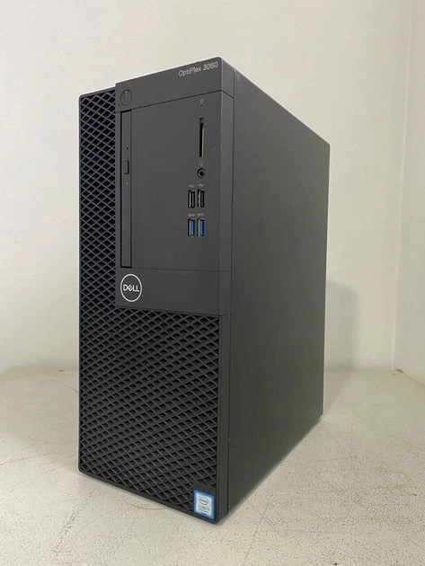 Компьютер Dell OptiPlex 3060 Tower / Intel Core i3-8100 (4 ядра по 3.6 GHz) / 8 GB DDR4 / 128 GB SSD / Intel UHD Graphics 630 / DVD-ROM б/у - Фото 3 Компьютер Dell OptiPlex 3060 Tower / Intel Core i3-8100 (4 ядра по 3.6 GHz) / 8 GB DDR4 / 128 GB SSD / Intel UHD Graphics 630 / DVD-ROM б/у - изображение 3