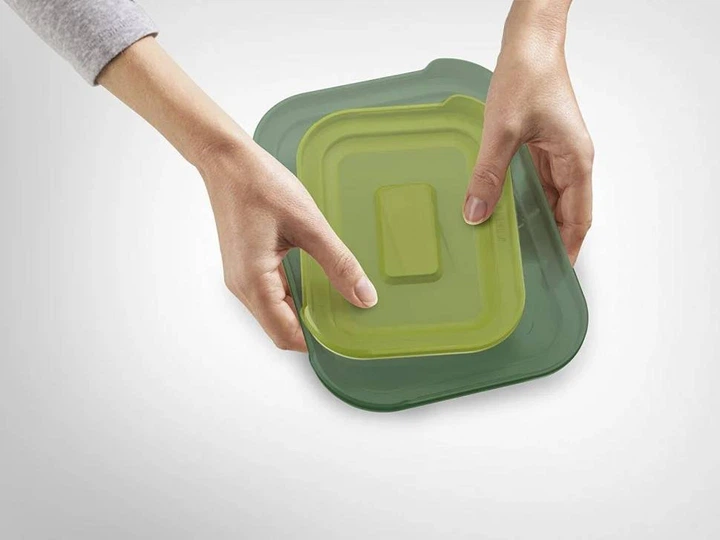 Стеклянные контейнеры для хранения продуктов Joseph Joseph Nest х 4 шт Multicolor 81060 (01000566) - изображение 9