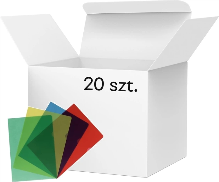 Ofertówki Herlitz A4 115 mikronów Kolorowe 20 szt. (4008110522791) - Zdjęcie 1 Ofertówki Herlitz A4 115 mikronów Kolorowe 20 szt. (4008110522791) - obraz 1