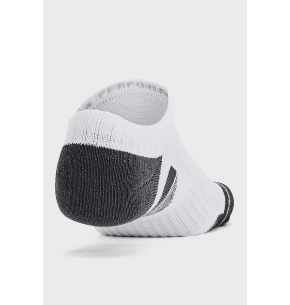 Шкарпетки Under Armour Ua Performance Cotton 3Pk Ns LG Білий 1379526-100 - Фото 3 Шкарпетки Under Armour Ua Performance Cotton 3Pk Ns LG Білий 1379526-100 - зображення 3