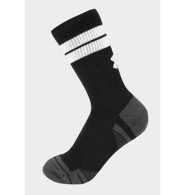 Носки Under Armour Ua Perf Tech Nov 3Pk Crew MD Чорний 1379515-002 - изображение 4