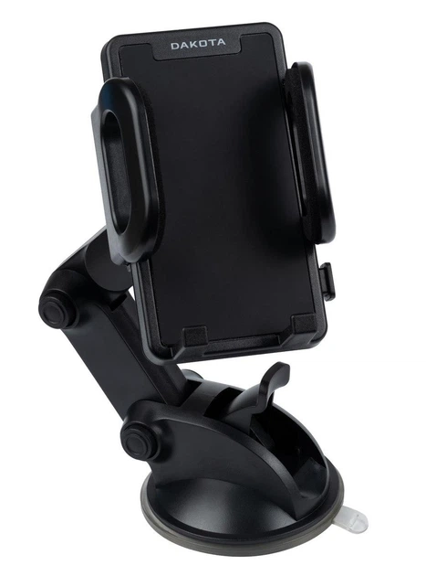 Автомобильный держатель для телефона DAKOTA AirLock Grip 360 на присоске, механический зажим 48–100 мм - изображение 4