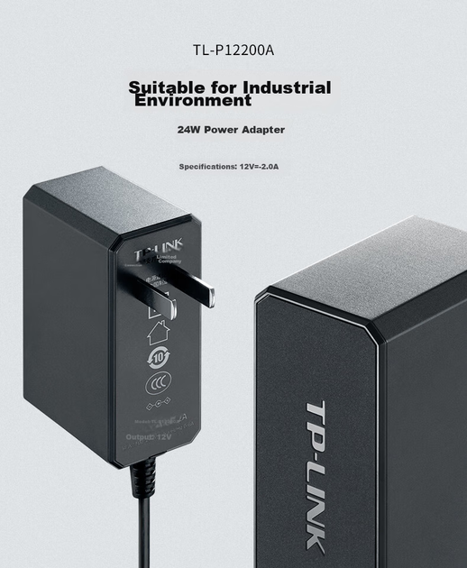 Коммутатор промышленный TP-LINK 5-8 портов 100/1000Мбит с блоком питания TL-P12200A - изображение 6