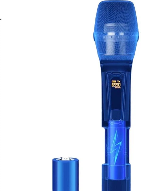 Микрофон беспроводной SANSUI U7, универсальный, аккумуляторный, двухканальный - изображение 3