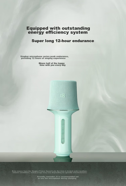 Микрофон-колонка Changba Xiaojuandan Z1 караоке красный - изображение 14