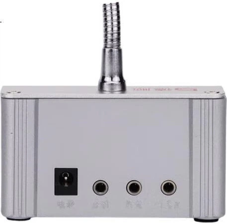 Переговорное устройство Deshun DS-811 двустороннее для банковских касс и вокзалов, круглое - изображение 3