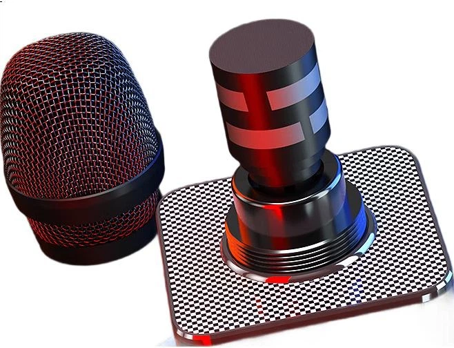 Микрофон Hifier X17 беспроводной Bluetooth с динамиком для караоке, черный - изображение 2