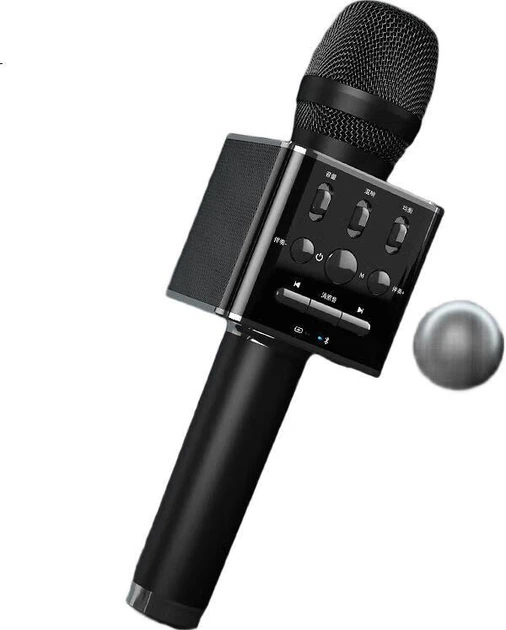 Микрофон Hifier X17 беспроводной Bluetooth с динамиком для караоке, черный - изображение 3