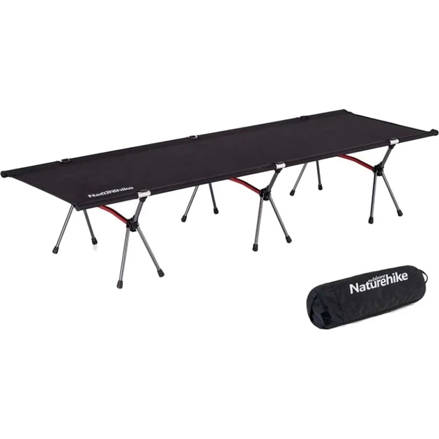 Раскладушка Naturehike NH19JJ006 Black - Фото 2 Раскладушка Naturehike NH19JJ006 Black - изображение 2