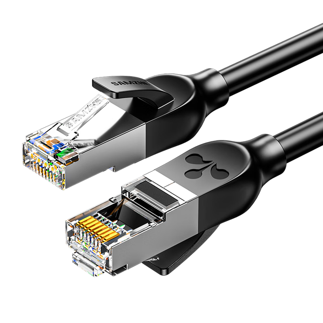 Патч-корд SAMZHE GD6A080 Cat 6a 10 Гбит/с медь 8 м Черный - изображение 4