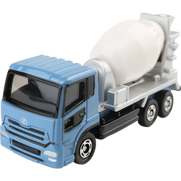 Модель легкосплавного автомобіля TAKARA TOMY для дітей, подарунок для хлопчиків, червоно-біла коробка, № 53 вантажівка-міксер Nissan 742241 - зображення 4