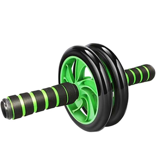 Duweike Ab Wheel, роликовий тренажер для пресу з двома колесами, фітнес-обладнання для домашнього використання, подвійне колесо чорного та зеленого кольорів - Фото 4 Duweike Ab Wheel, роликовий тренажер для пресу з двома колесами, фітнес-обладнання для домашнього використання, подвійне колесо чорного та зеленого кольорів - изображение 4