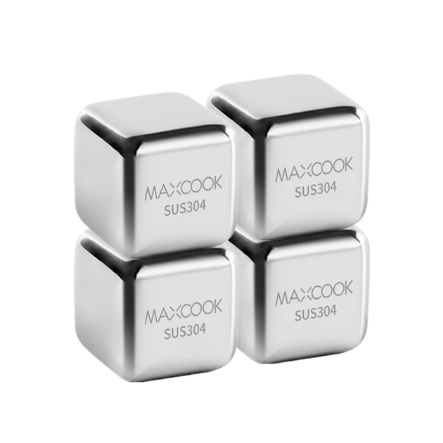 Форма для льда MAXCOOK из нержавеющей стали 316, 4 кубика + полипропиленовая коробка MCPJ0917 - Фото 4 Форма для льда MAXCOOK из нержавеющей стали 316, 4 кубика + полипропиленовая коробка MCPJ0917 - изображение 4