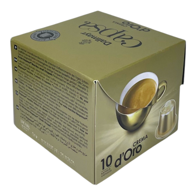 Кава в капсулах Dallmayr Crema d'Oro 10 шт, 56 г - зображення 4