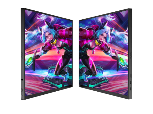 Портативный монитор UPERFECT 18″ 2K 144Hz IPS Дополнительный экран с режимом второго монитора Дисплей внешний - Фото 3 Портативный монитор UPERFECT 18″ 2K 144Hz IPS Дополнительный экран с режимом второго монитора Дисплей внешний - изображение 3
