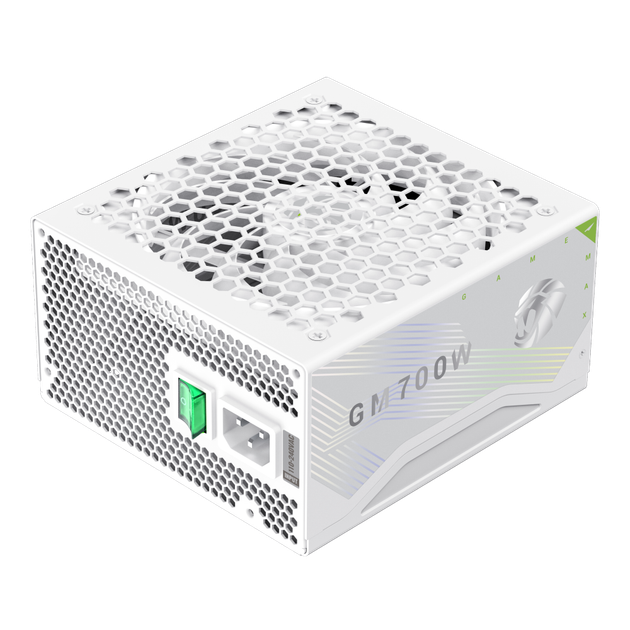 Блок живлення Gamemax 700W GM 700B Fully Modular White (GM 700B WH Fully-modular New) - изображение 4