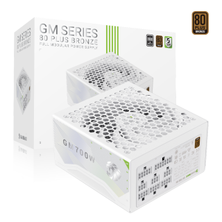 Блок живлення Gamemax 700W GM 700B Fully Modular White (GM 700B WH Fully-modular New) - изображение 13