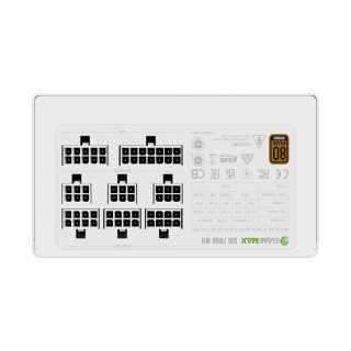 Блок живлення Gamemax 700W GM 700B Fully Modular White (GM 700B WH Fully-modular New) - изображение 14