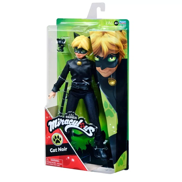 Лялька MIRACULOUS Леді Баг і Супер-Кіт S2 - Супер-Кіт 27 cм, з аксес. (50002) - зображення 6