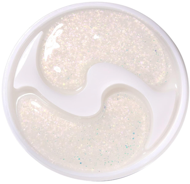 Гідрогелеві патчі для зони навколо очей Petitfee Aura Quartz з блискітками 40 шт (8809508850801) - зображення 2