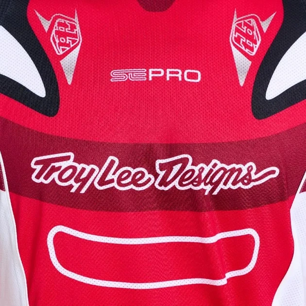 Мото джерсі TLD SE PRO JERSEY; SALVO [RED / WHITE] M (OBOD_301055003) - изображение 6