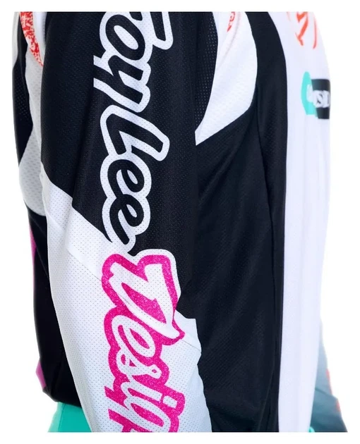 Мото джерсі TLD SE PRO JERSEY; SEVER [WHITE / TEAL] XXL (OBOD_301058006) - изображение 2