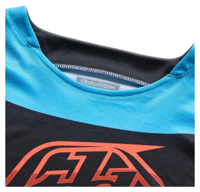 Мото джерсі TLD GP PRO JERSEY; FRAMEWORK [BLACK / CYAN] XL (OBOD_377115005) - изображение 2