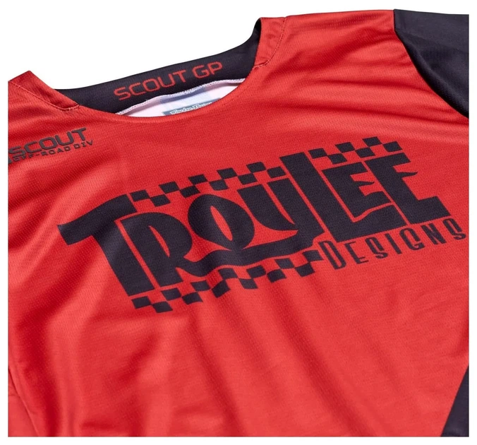 Мото джерсі TLD SCOUT GP JERSEY; BIG LEE [BLACK / BURNT ORANGE] XXL (OBOD_367219006) - изображение 9