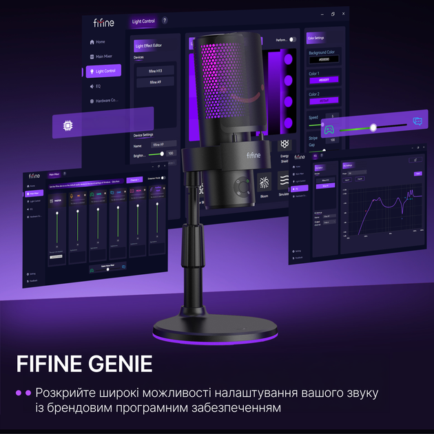USB мікрофон Fifine A9S - зображення 10