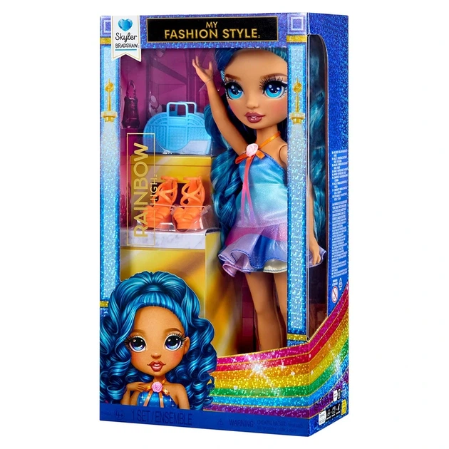 Лялька RAINBOW HIGH серії “My Fashion Style” — СКАЙЛЕР (з аксес.) - Фото 7 Лялька RAINBOW HIGH серії “My Fashion Style” — СКАЙЛЕР (з аксес.) - изображение 7