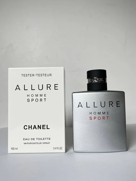 Тестер Туалетная вода мужская Chanel Allure Homme Sport EDT 100 мл. - Фото 2 Тестер Туалетная вода мужская Chanel Allure Homme Sport EDT 100 мл. - изображение 2