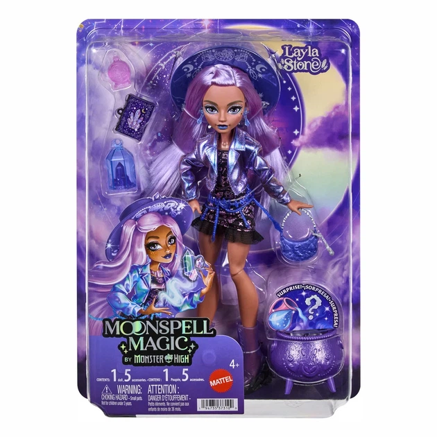 Кукла Monster High Moonspell Magic Ведьма кристаллов Лейла (JMB90) - изображение 2
