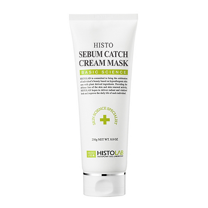 Крем-маска заспокійлива для проблемної шкіри SEBUM CATCH CREAM MASK HISTOLAB 250 мл - Фото 1 Крем-маска заспокійлива для проблемної шкіри SEBUM CATCH CREAM MASK HISTOLAB 250 мл - зображення 1