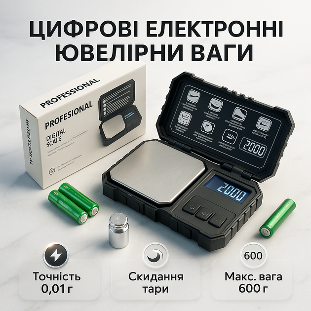 Точные ювелирные весы 810 до 0,6 кг с измерением в г, gn, dwt, oz, ozt - Фото 1 Точные ювелирные весы 810 до 0,6 кг с измерением в г, gn, dwt, oz, ozt - изображение 1