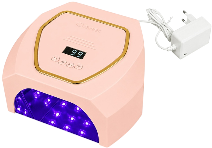 Lampa do paznokci Clavier Nailsology LumiSense 3.0 UV/LED Różowa - obraz 9