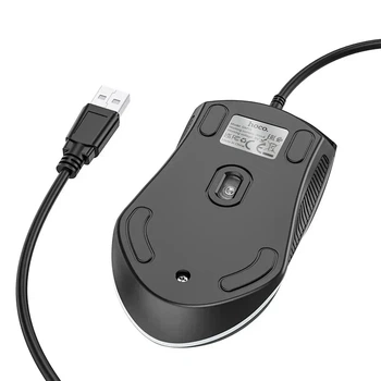 Проводная мышь Hoco GM19 RGB- чорний - изображение 4
