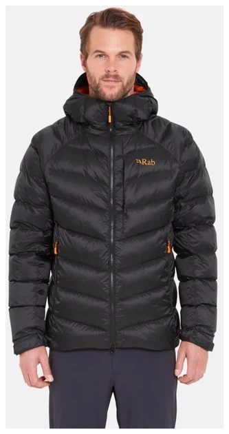 Чоловічий зимовий пуховик Rab Glaceon Pro Jacket, Beluga (M) - изображение 3
