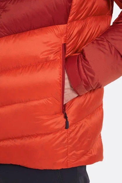 Чоловічий зимовий пуховик Rab Glaceon Pro Jacket, Beluga (M) - изображение 10