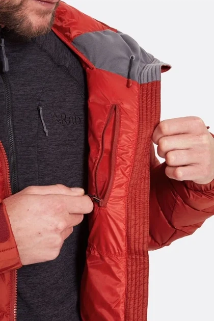 Чоловіча зимова куртка Rab Nebitron Pro Jacket, Anthracite (S) - зображення 5