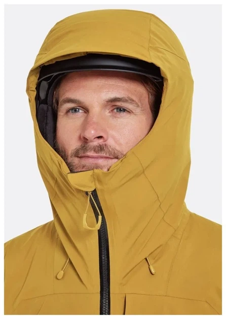Чоловіча гірськолижна мембранна куртка Rab Khroma Diffract Jacket, Oak (M) - изображение 13