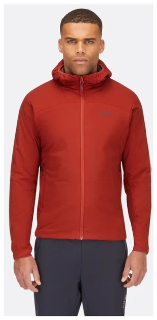 Чоловіча легка утеплена куртка Rab Xenair Alpine Light Jacket, Tempest Blue (M) - изображение 7