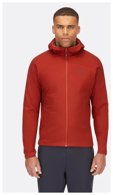 Чоловіча легка утеплена куртка Rab Xenair Alpine Light Jacket, Black (XL) - зображення 17
