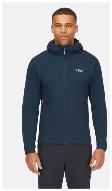 Чоловіча легка утеплена куртка Rab Xenair Alpine Light Jacket, Black (XL) - зображення 18